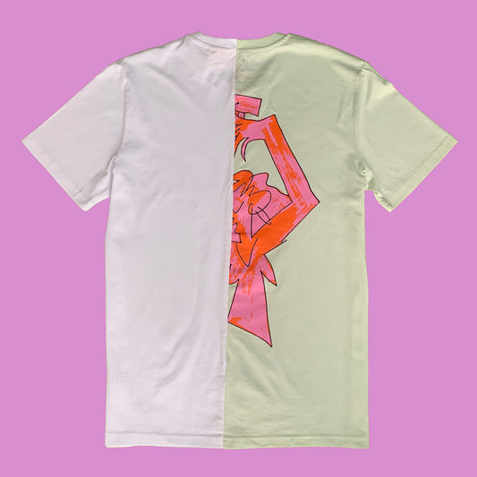 Customized Toy Tonics Shirt - Upcycling Edition - Half Mint