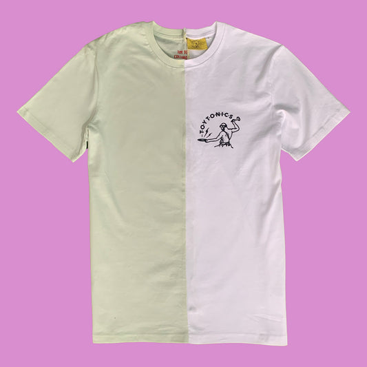 Customized Toy Tonics Shirt - Upcycling Edition - Half Mint