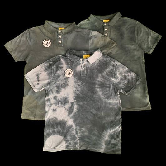 Customized Toy Tonics Polo - Upcycling Edition - Grey