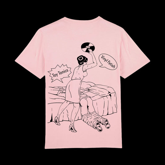 Vinyl Fetish Shirt - pink