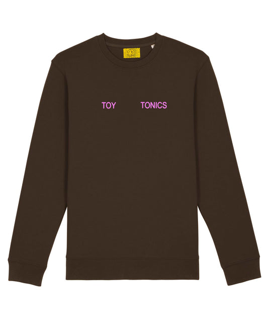 Toy Tonics sprayed Sweater – brown