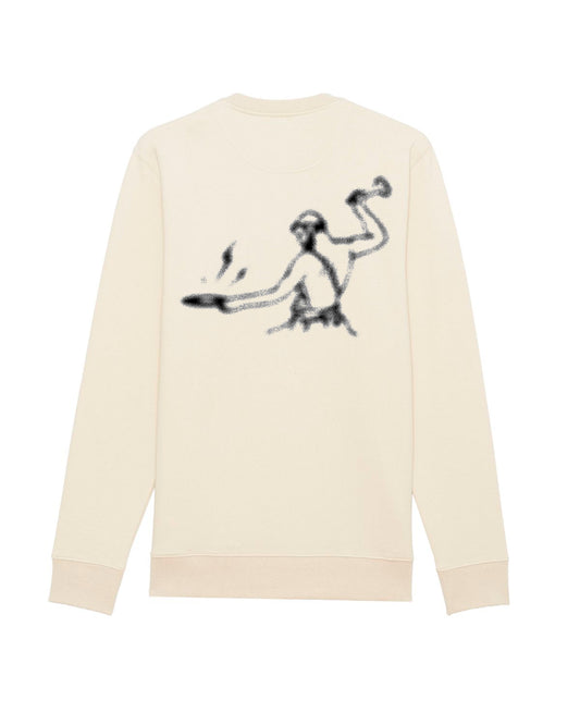 Toy Tonics sprayed Sweater – beige