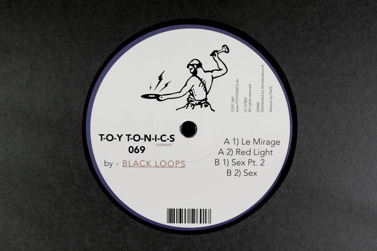 Black Loops - Red Light EP (12" Vinyl)