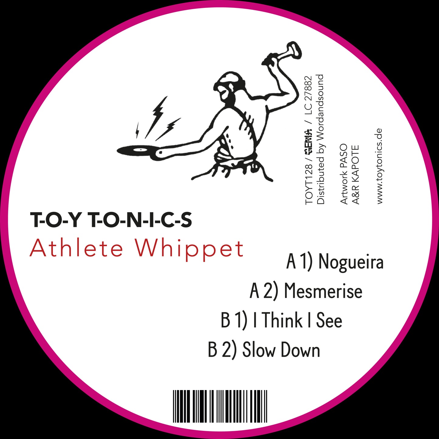 Athlete Whippet - Nogueira EP (12" Vinyl)