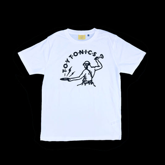 Toy Tonics Big Logo T-Shirt - black on white
