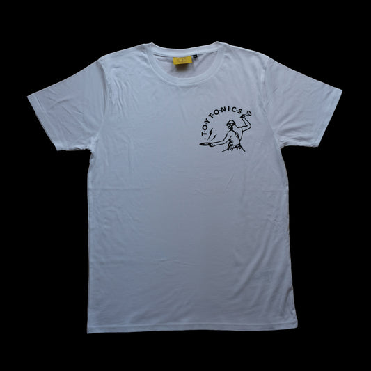 Toy Tonics Pocket Print T-Shirt – white
